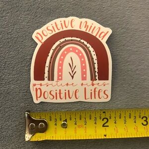 “Positive Mind Positive Minds” Vinyl Sticker
